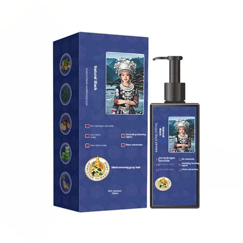 Plant-Based Hair Coloring Cream - Mild Formula Long Lasting ( Buy 1 Get 1 Free )