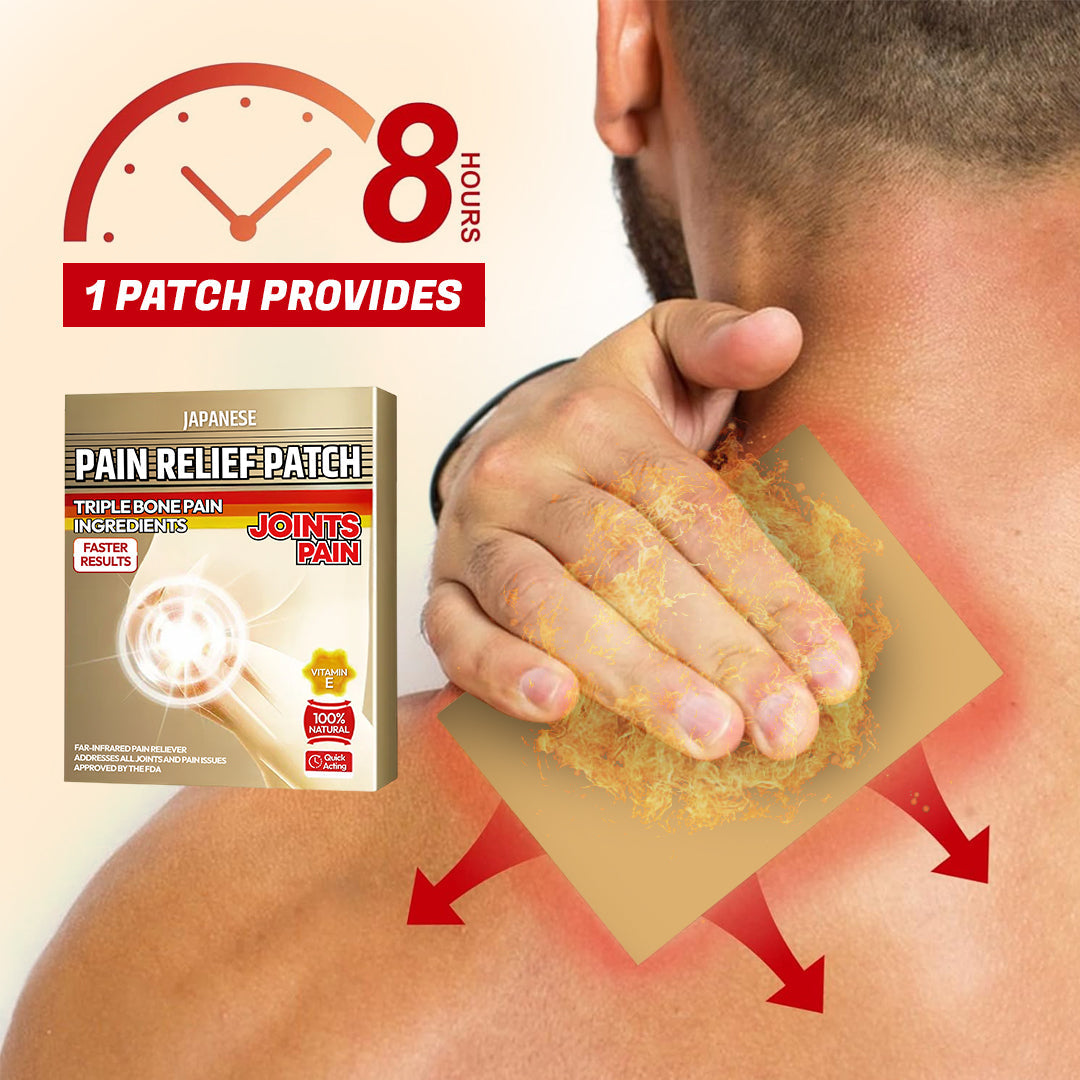 QuickRelief™ - Japanese Pain Relief Patch for Joint Pain (Buy 1 Get 1 Free 🔥🔥)