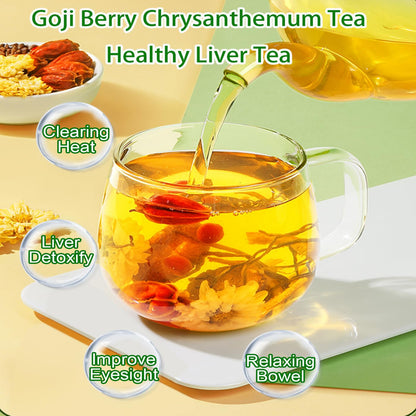 Rlvym™ Goji Berry Chrysanthemum Tea 🌿✨