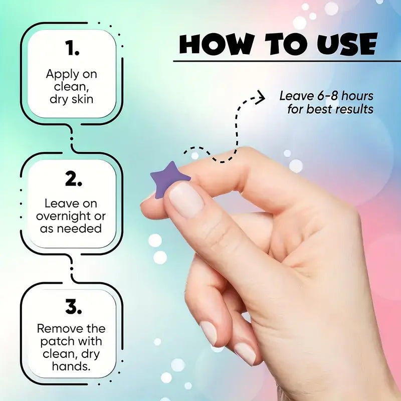 Premium Star Shaped Pimple Patches Pack Of 200