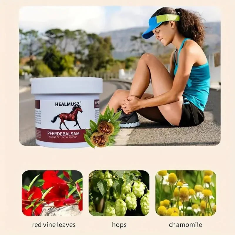 Healmusz Strong Chestnut Horse Balm Gel