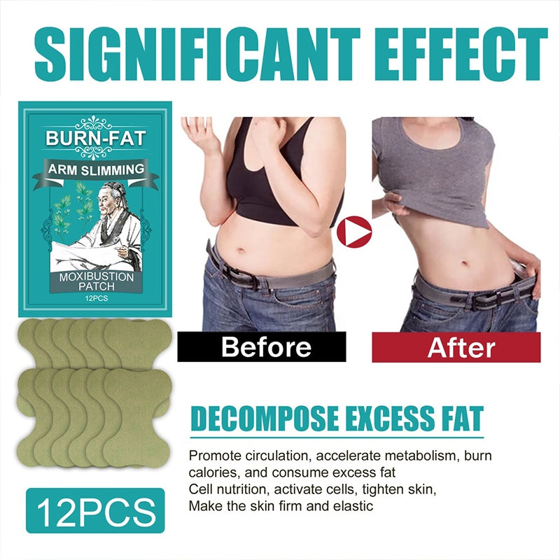 Natural Herbs Arm Fat Slimming Patch