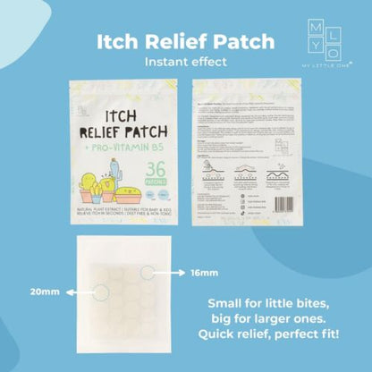 MyLO Itch Relief Patch Pack Of 36 Patches