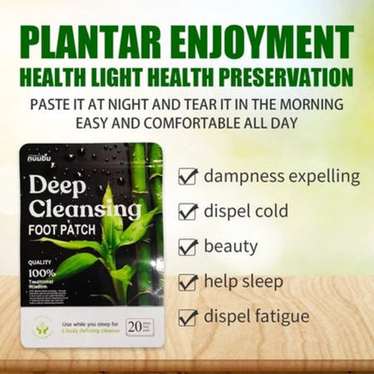 Ginger Detox Deep Cleansing Foot Patch ( 10 Pcs ) BUY 1 GET 1 FREE