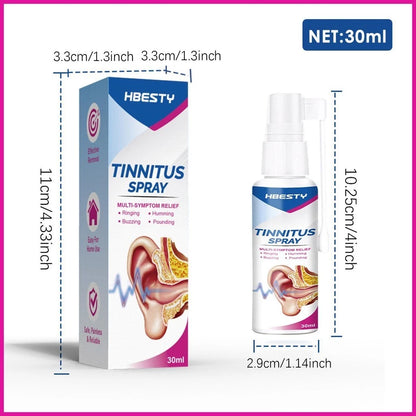 HBESTY Tinnitus Spray Multi-Symptom Relief  ( BUY 1 GET 1 FREE )