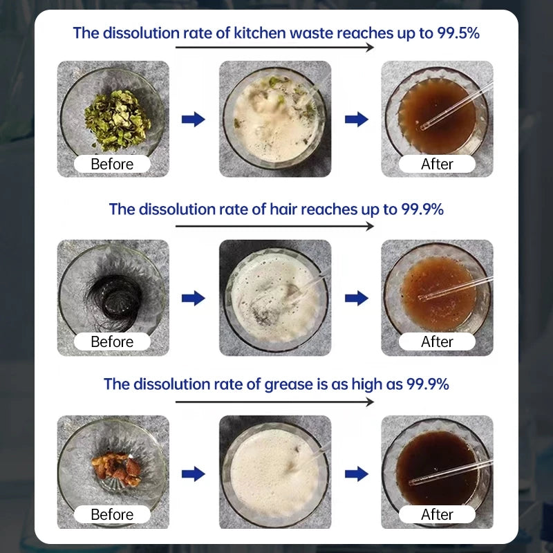 Japan Powerful Sink Drainer Cleaner 💧🚿