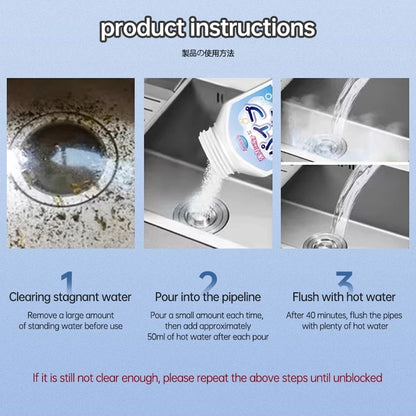 Japan Powerful Sink Drainer Cleaner 💧🚿